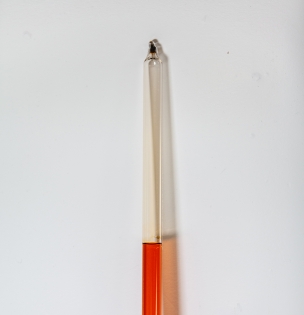 Bubble Tube Straight Long Amber