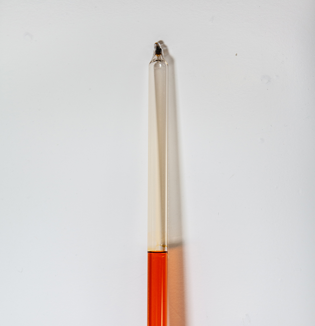 Bubble Tube Straight Long Amber
