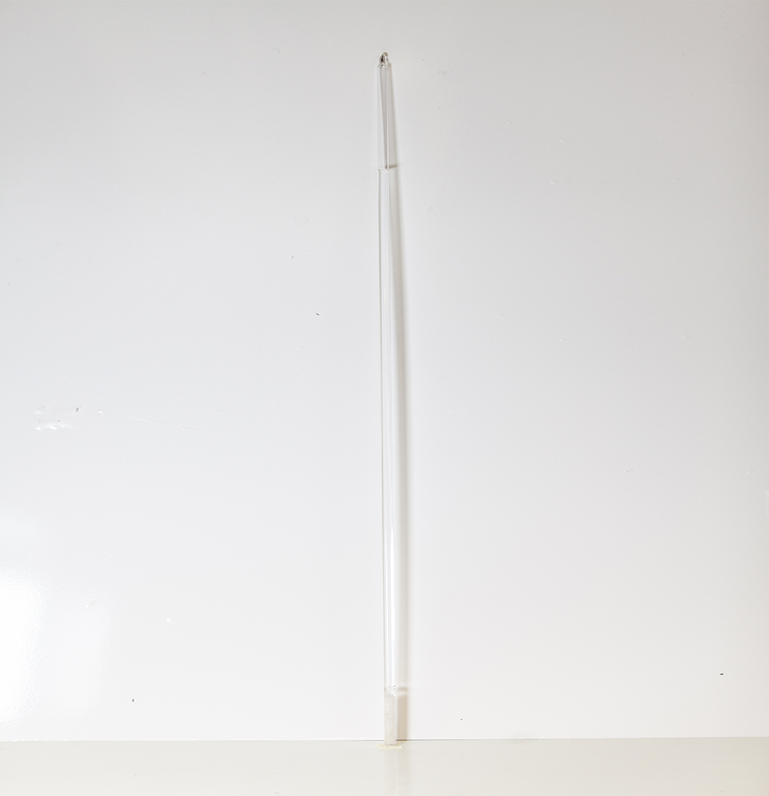 Bubble Tube Straight Long Clear