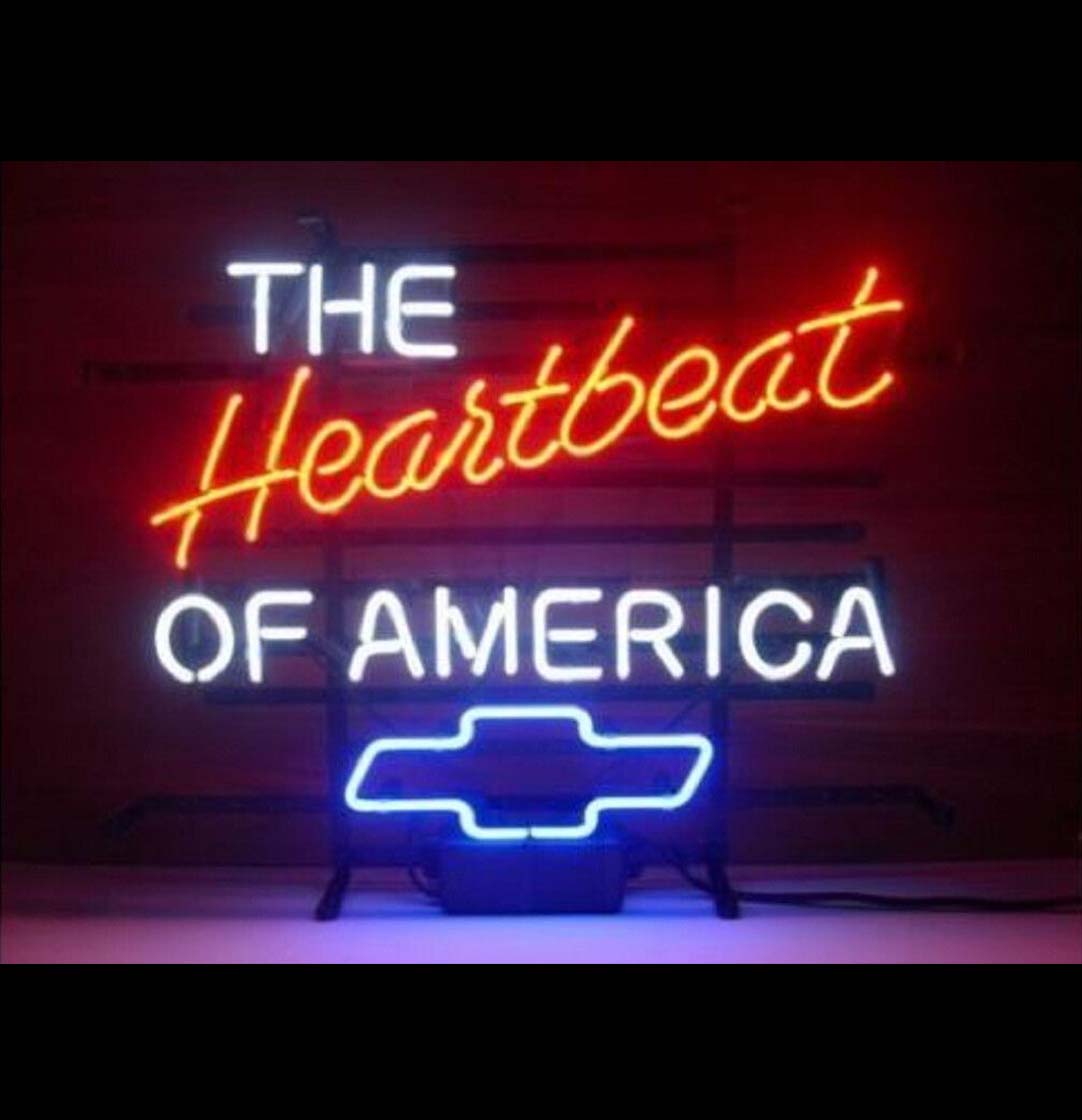 Neon Sign - Heartbeat of America