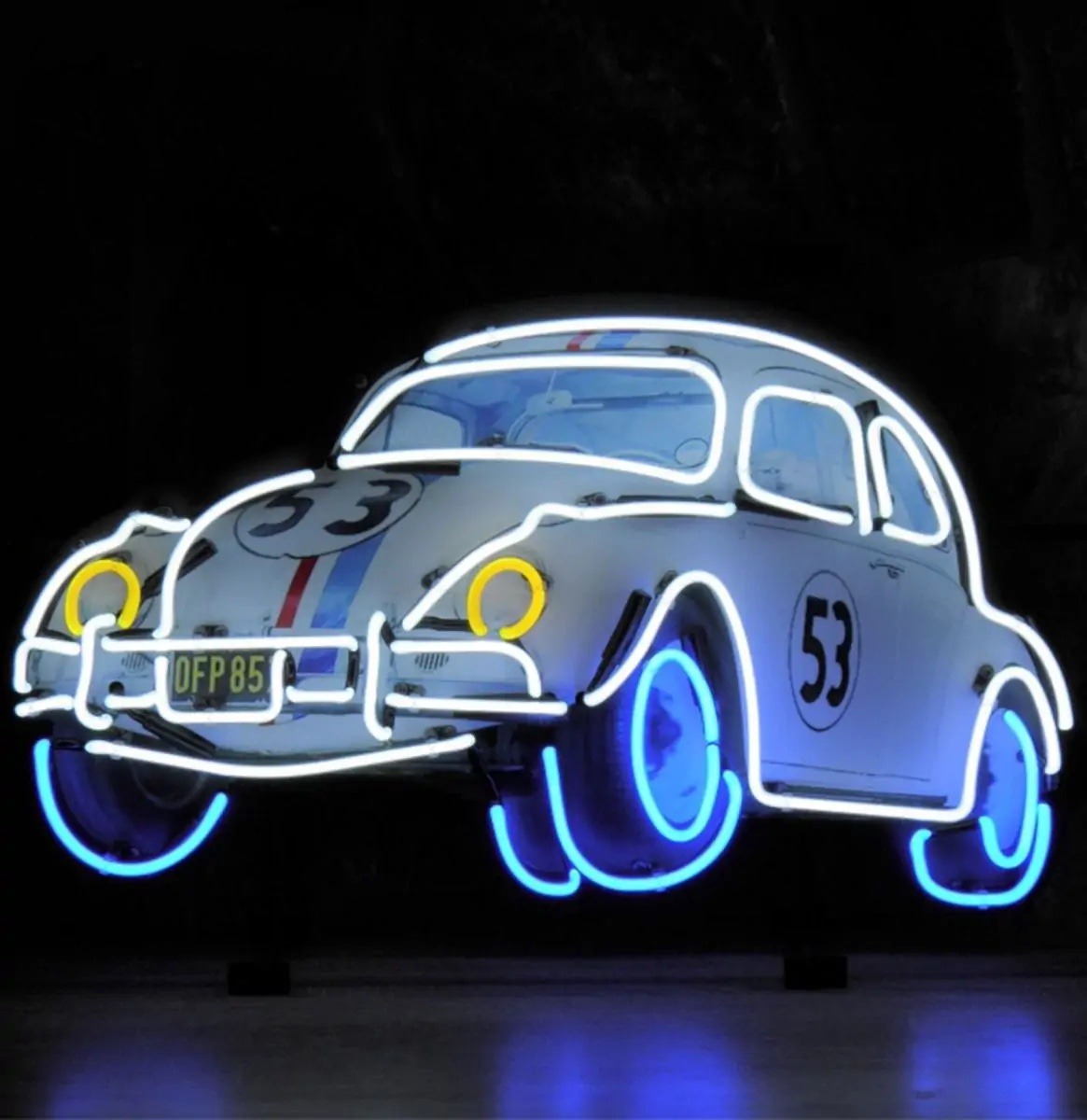Neon Sign - Herbie 75 x 45cm