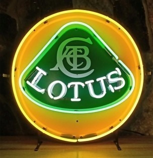 Neon Sign - Lotus 65cm x 65cm
