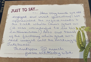 Wetherby U3a Group visit