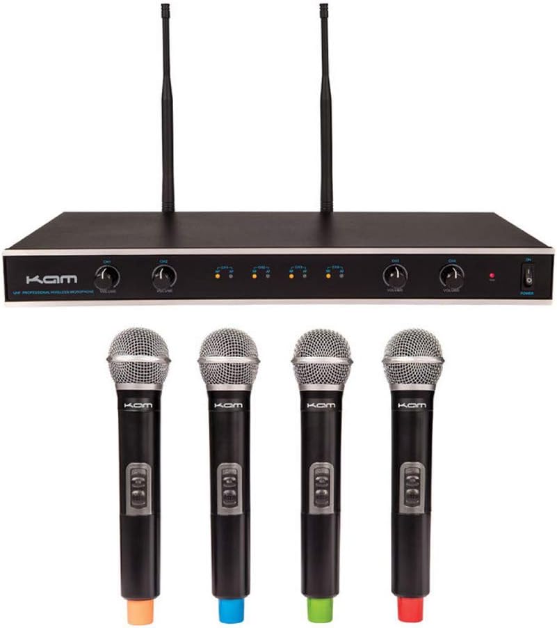 Kam Quartet ECO Wireless Microphone System 4