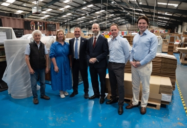 Hosting Secretary of State Jonathan Reynolds MP at Our Factory