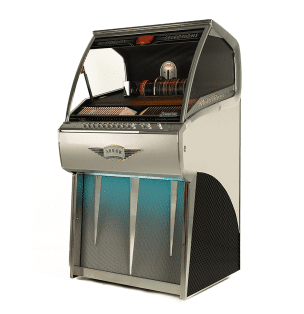 Streamlined Rocket CD Jukebox