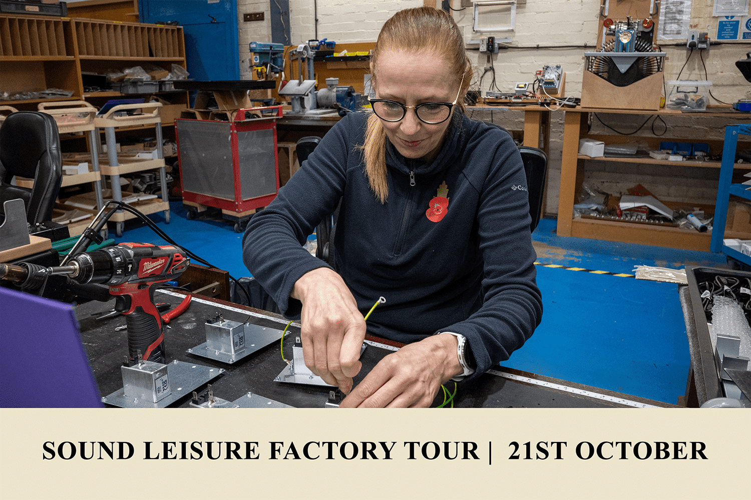 Sound Leisure Factory Tour | 21st October 10:00 AM